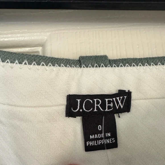 J. Crew Carolina Flare Wide Leg Pants in Sage Green - Picture 7 of 7